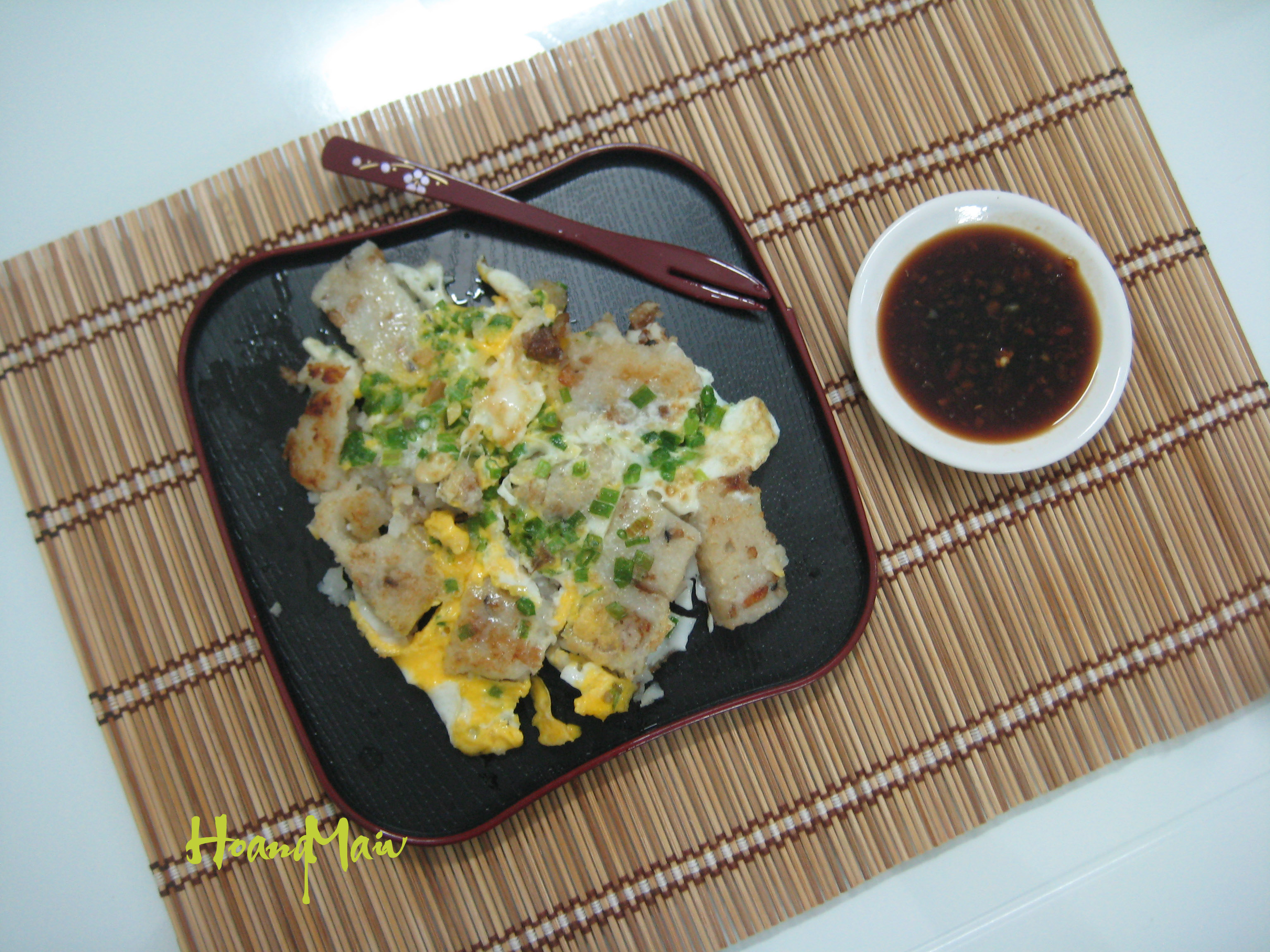 Bánh củ cải chiên trứng